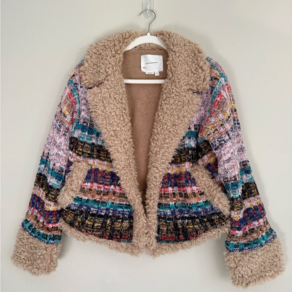 Cozy Multicolor Teddy Jacket